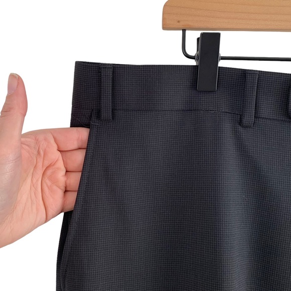 Original Penguin Black Tonal Micro-Check Comfort Stretch Suit - Picture 9 of 12